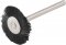 Escova circular com haste para microrret�fica, em nylon, 20 mm, VONDER