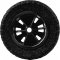 Roda completa com pneu maci�o, linha extraforte, 117, FORCE
