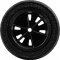 Roda completa com pneu maci�o, linha forte, 140, FORCE