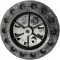 Roda completa com pneu maci�o, 3,25