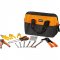 Bolsa em lona com ferramentas, 15 pe�as, S21702015, 3370212 ROBUST