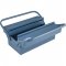 Caixa met�lica sanfonada para ferramentas, com 3 gavetas, 40,0 cm x 20,0 cm x 16,0 cm, 340, MARCON