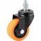 Rod�zio girat�rio leve s�rie black, base espiga, 3
