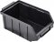 Gaveteiro pl�stico, n� 3, preto, 7,5 cm x 10,5 cm x 18,0 cm, NACIONAL