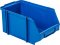 Gaveteiro pl�stico, n� 6, azul, 14,0 cm x 18,5 cm x 29,0 cm, NACIONAL