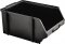 Gaveteiro pl�stico, n� 8, preto, 18,5 cm x 27,5 cm x 38,0 cm, NACIONAL
