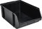 Gaveteiro pl�stico industrial, n� 9, preto, SIPLAS