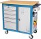 Bancada m�vel para ferramentas, 850 mm x 540 mm x 900 mm, CR-25, MARCON