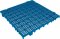 Piso pl�stico modular, 500 mm x 500 mm,  azul, 42525, PRESTO