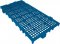 Piso pl�stico modular, 250 mm x 500 mm,  azul, 42528, PRESTO