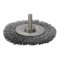 Escova circular a�o 75 mm x 13 mm, haste 6 mm, fio 0,30 mm, ABRASFER