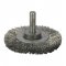 Escova circular a�o ondulado 50 x 6 mm, haste 6 mm, ABRASFER