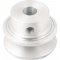Polia de alum�nio 1 canal, perfil A, 50 mm com furo de 1/2