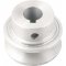 Polia de alum�nio 1 canal, perfil A, 50 mm com furo de 5/8