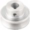 Polia de alum�nio 1 canal, perfil A, 60 mm com furo de 5/8