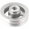 Polia de alum�nio 2 canais, perfil B, 150 mm com furo de 24 mm, VONDER