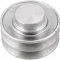 Polia de alum�nio 2 canais, perfil A, 80 mm, sem furo VONDER