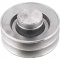 Polia de alum�nio 2 canais, perfil B, 120 mm, sem furo VONDER