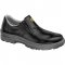 Sapato couro com el�stico, biqueira de composite, 45, solado poliuretano bidensidade antiestatico , SV62575 CONFORTO