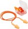 Protetor auditivo tipo plug, de silicone, com cord�o em poli�ster, HB004680573, 3M