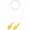 Protetor auditivo tipo plug, de silicone, com cord�o em PVC, HB004680565, 3M