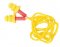 Protetor auditivo tipo plug, tamanho G, 17 dB, de silicone com cord�o em poli�ster, H0002311969 Milenium 3M