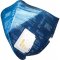 Respirador dobr�vel valvulado PFF2, 9822+BR, 3M
