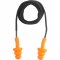 Protetor auditivo tipo plug, de silicone, com cord�o em algod�o, VONDER