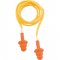 Protetor auditivo tipo plug, de silicone, com cord�o em algod�o, NOVE54