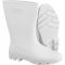 Bota de PVC branca, cano m�dio, sem forro, 43, NOVE54