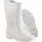 Bota de PVC branca, cano m�dio, sem forro, 40, VONDER PLUS