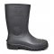 Bota de PVC preta, cano m�dio,sem forro, 45/46, SUPERMAX CCP 501 SF, CALFOR