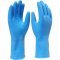 Luva de l�tex, tamanho 9 (G), cor azul, antiderrapante, Verniz Silver, LV-LAZVS-9 IMBAT