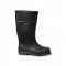 Bota de PVC, cano longo, com forro, preta, n� 39, Industrial CLPP2 502, CALFOR