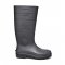 Bota de PVC preta, cano extra longo, sem forro, 45/46, SUPERMAX  CELSF 503, C ALFOR