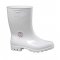 Bota de PVC branca, cano m�dio,  com forro, 43,MAXISOLA CCBP3, CALFOR