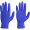 Luva Nitr�lica, tamanho XG, azul cobalto, sem p�, caixa com 100 pe�as, SONIC, SUPERMAX