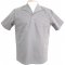 Camisa brim cinza, manga curta, tamanho G, 54, sem bot�o, SANTANENSE UNILEVE WICO