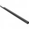 Canaleta de PVC, 10 mm x 10 mm x 2 metros, preta, com adesivo, 9981 MANTAC