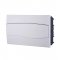Quatro de distribui��o de embutir, 18 DIN / 12 NEMA, branco, 56300054 TRAMONTINA ELETRIK