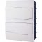 Quatro de distribui��o de embutir, 24 DIN / 16 NEMA, branco, 56300055 TRAMONTINA ELETRIK