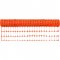 Tela tapume sinaliza��o 1,20 m x 50 m, FIT, laranja, PLASTCOR