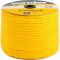 Corda multifilamento tran�ada 10,0 mm x 190 m, amarela, em carretel, VONDER