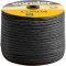 Corda multifilamento tran�ada 10,0 mm x 190 m, preta, em carretel, VONDER