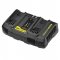 Carregador com duas portas para baterias de �ons l�tio, 20 V, 4 Ah, bivolt, SC402 BR STANLEY