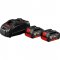 Kit com 2 baterias de �ons de l�tio (GBA 18V 4 Ah) e 1 carregador r�pido GAL 1880, 1 600 A01 5TC BOSCH