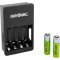 Carregador para pilhas, USB, AA e AAA, RCH-4PLA RAYOVAC