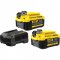 Kit com 2 baterias de �ons de l�tio (20 V MAX   4 Ah) e 1 carregador, SCB244CK BR STANLEY