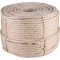Corda de sisal 12 mm x 220 m, 3 pernas, VONDER