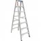 Escada de abrir, em alum�nio, uso profissional, 7 degraus, 210 cm, ALULEV